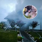 Nowoczesne domy też płoną. Strażacy uratowali uwięzione w dymie pieski [ZDJĘCIA]