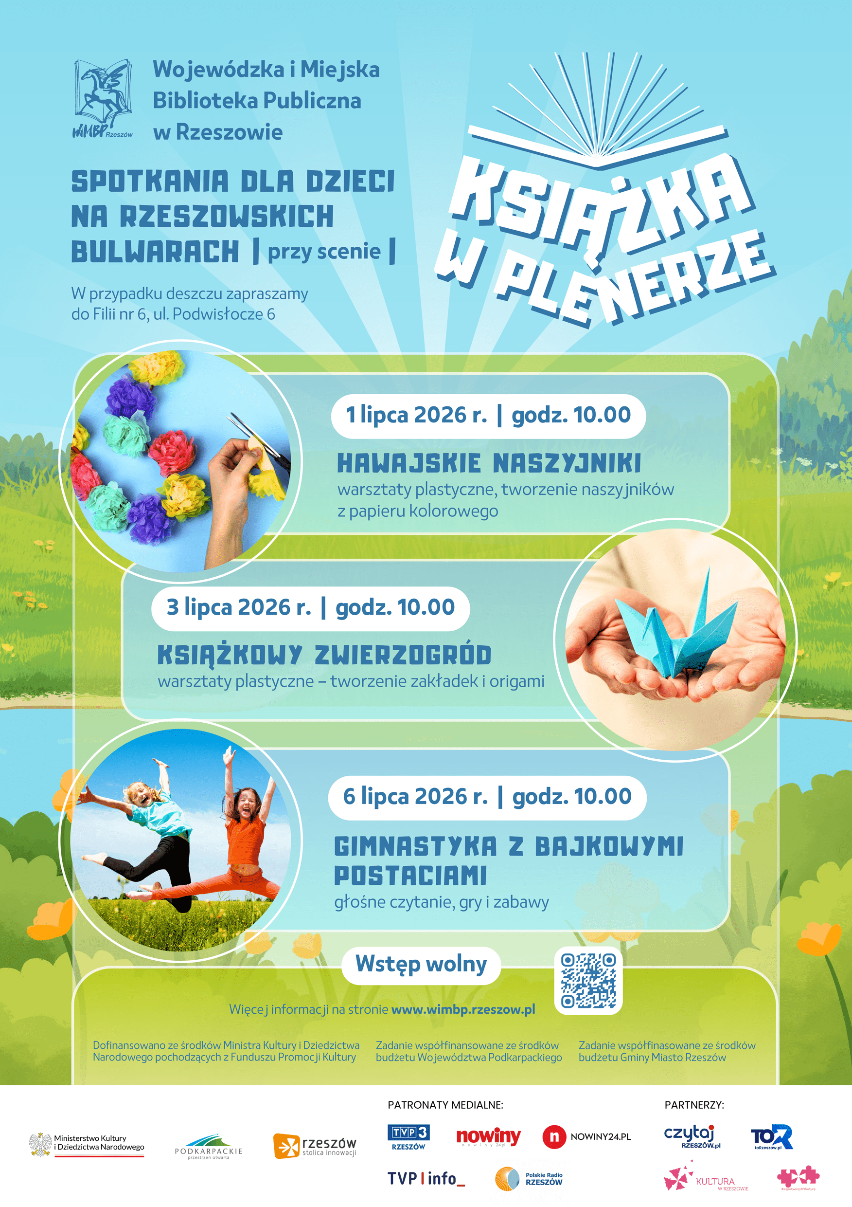 książka w plenerze 