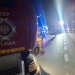 Chwila słabości doprowadziła do zderzenia. Zablokowana trasa i poszkodowany kierowca [ZDJĘCIA]