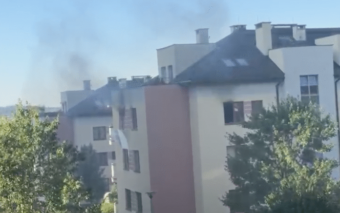 twardowskiego twardowskiego hulajnoga pożar
