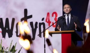 Karol Nawrocki na Podkarpaciu. Obchody Narodowego Dnia Pamięci o ofiarach UPA i OUN