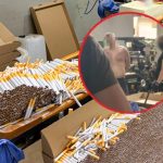 Milion papierosów, dwie tony tytoniu i aresztowania. Służby rozbiły nielegalną fabrykę [WIDEO, ZDJĘCIA]