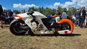 Niezwykły motocykl „KI” podbił zlot na Podkarpaciu. Japoński duch na dwóch kołach