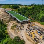 Podkarpacki majstersztyk nad głębokim jarem. Estakada ES-17 połączyła brzegi, długa jak dwa boiska