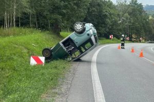 Seria dachowań na Podkarpaciu. Trzy poważne wypadki, są ranni [ZDJĘCIA]