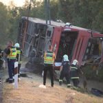 Część rannych z autokaru, który dachował na Węgrzech w stanie zagrożenia życia. Pielgrzymka z całego Podkarpacia