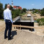 Kładka nad Strugiem w Rzeszowie coraz bliżej. Fundamenty i podpory gotowe [ZDJĘCIA]