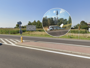 Kolizja na DK94 na trasie Rzeszów - Łańcut. Volvo zderzyło się z mercedesem, dwoje dzieci w szpitalu
