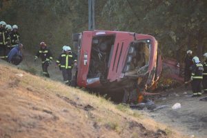 Piekło na węgierskiej autostradzie. Trudna identyfikacja ofiar i areszt dla kierowcy