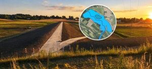 Po co powstał gigantyczny suchy zbiornik? Finał kluczowej inwestycji przeciwpowodziowej [FILM, ZDJĘCIA]