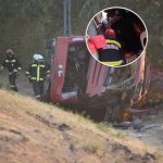 Relacja z wypadku na Węgrzech: „Jeden jęk, ciemność i wyrwane siedzenia”. Podkarpacie w żałobie