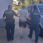 Seryjny podpalacz śmietników złapany. Groził świadkowi i znieważył policjantów [WIDEO]