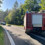 Zdradliwe podkarpackie serpentyny... Długa reanimacja motocyklisty