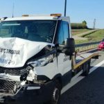2,5 promila w lawecie i cysterna na horyzoncie. Tak 38-latek urządził sobie rajd po A4