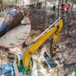 Niemiecka rakieta V-2 odkryta na Podkarpaciu. Sensacyjne znalezisko w lesie [ZDJĘCIA, WIDEO]