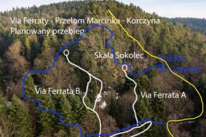 Pierwsza turystyczna trasami wspinaczkowa na Podkarpaciu [FILM]