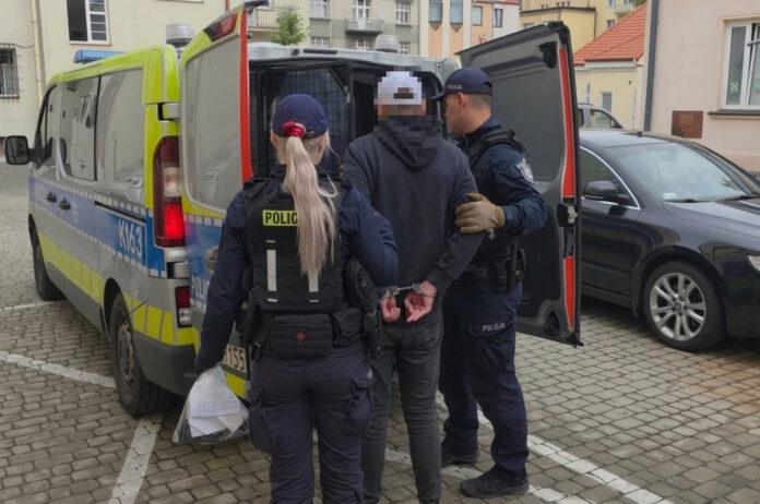 zatrzymanie-rzeszow-porysowal-auto