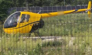 Przełom w sprawie śmigłowca, który zerwał linię energetyczną. Pilot sam zgłosił się na policję