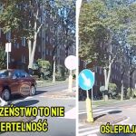 O włos od wypadku! Brak hamowania przed przejściem