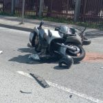 Zderzenie na DK9: kolizja motocykla z samochodem osobowym. Ruch wahadłowy Zderzenie DK9 Kolbuszowa. Zderzenie auta i motocykla | Rzeszów News3