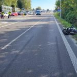 Zderzenie z motocyklistą w Rudnej Małej. Utrudnienia w ruchu